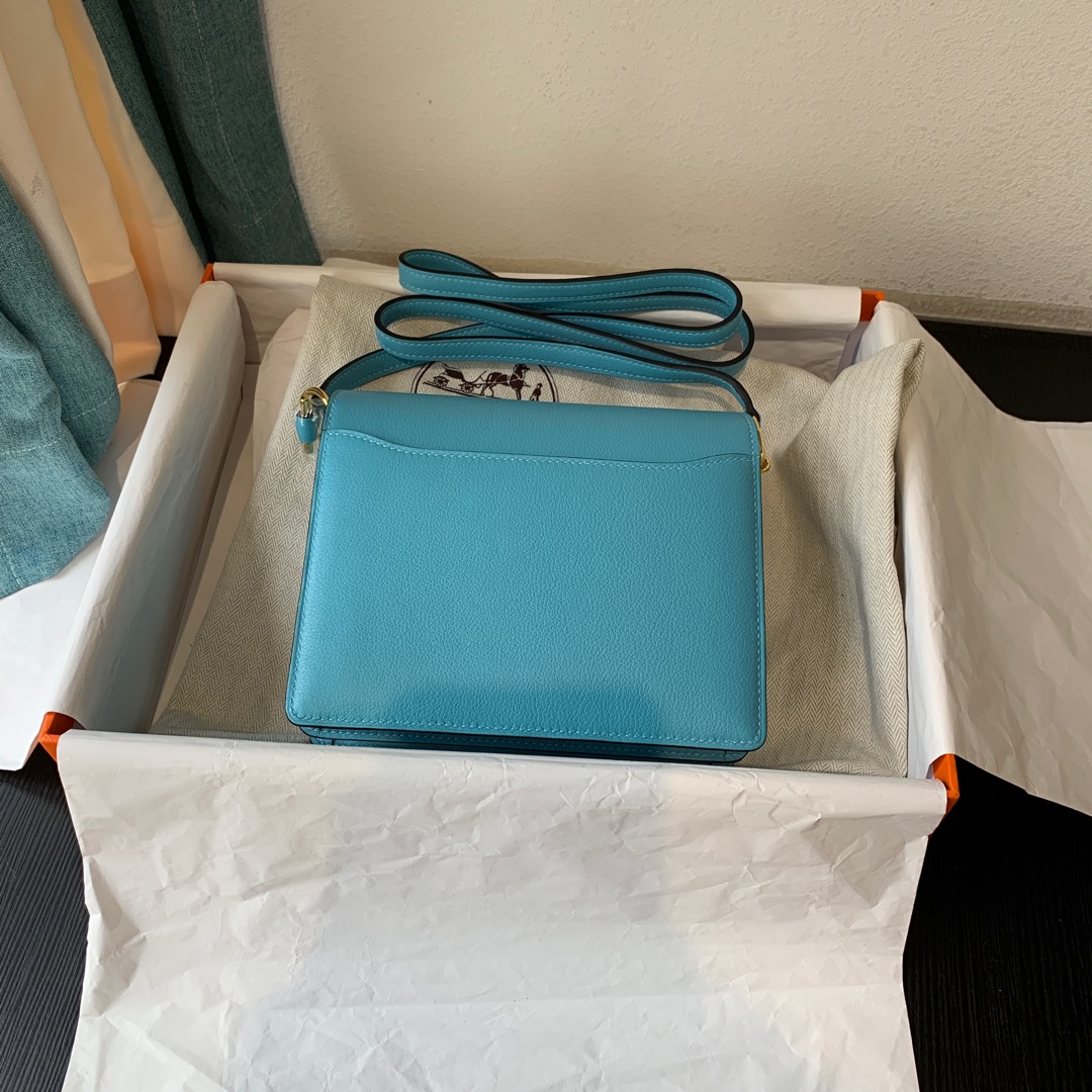 에르메스 룰리스18 노던블루 금장 에버컬러